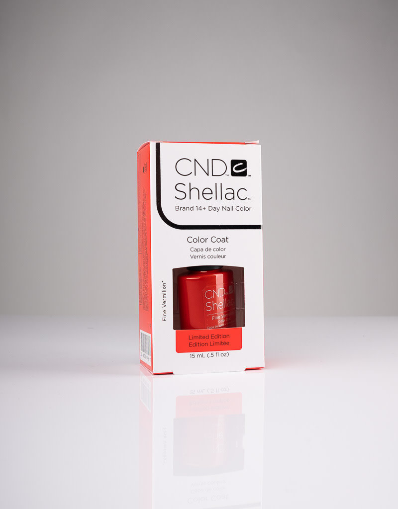 CND CND Shellac LE - Fine Vermillion - 0.5oz