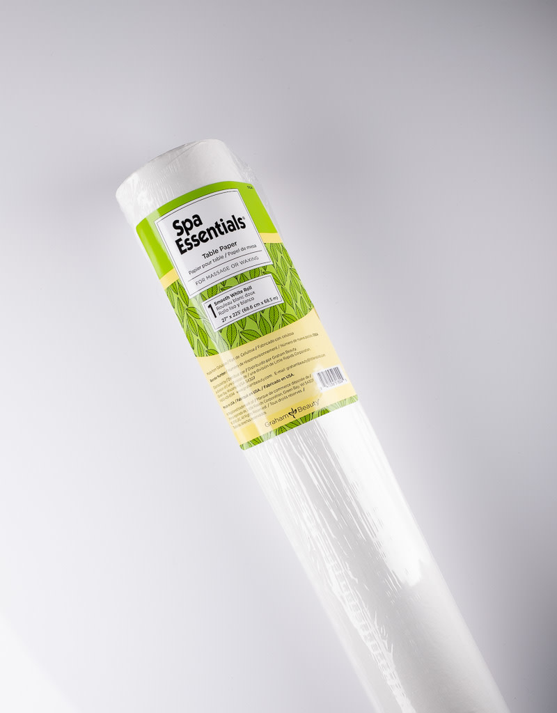 Spa Essentials Table Paper 27" x 225' Single ABS Beauty Supply