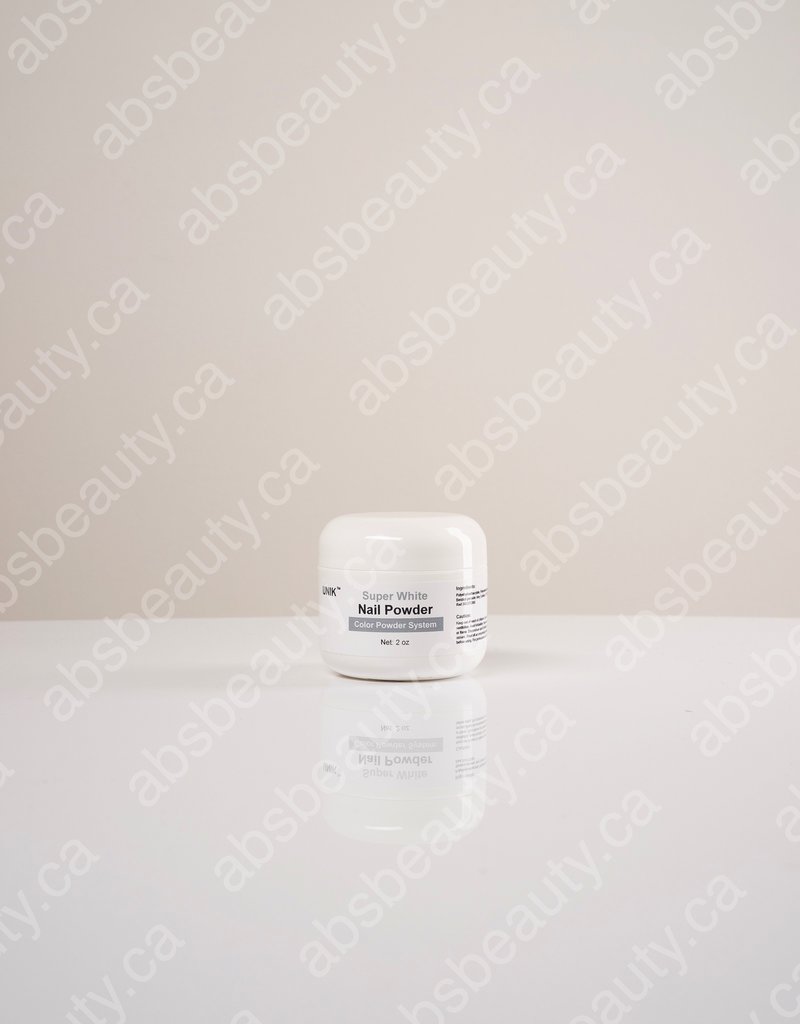 Unik Unik Nail Powder - Super White - 2oz