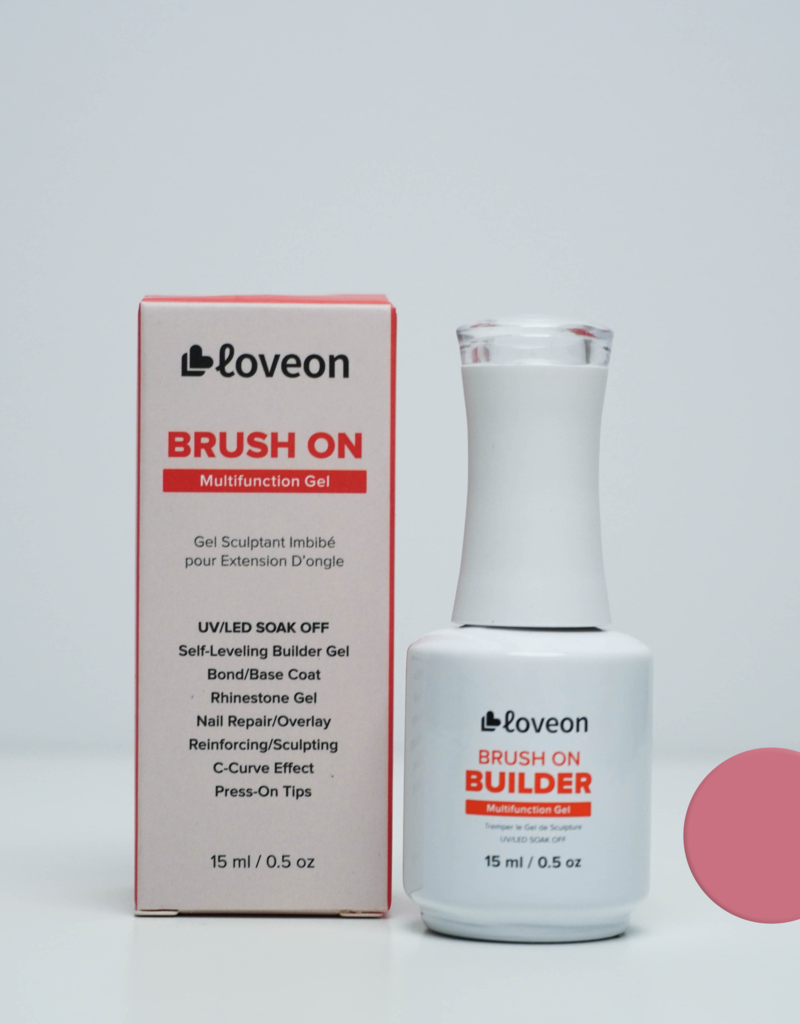 Loveon Loveon GC - Brush on Builder Gel -PK2 - 0.5oz