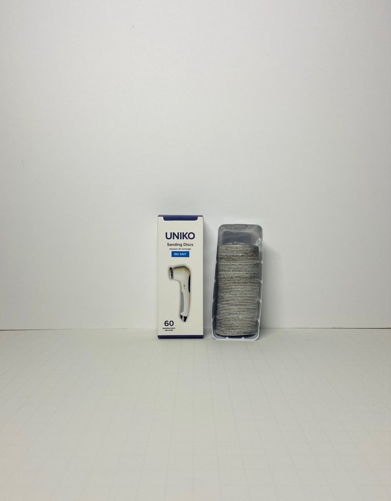 Uniko Uniko Sanding Discs180 grit - Box of 60pc.