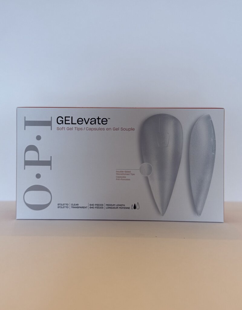 OPI OPI Gelevate SGT-Medium Stiletto -640 Tips- 16 sizes