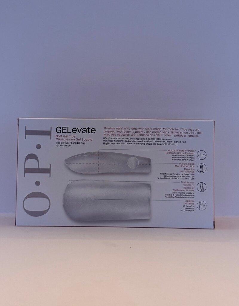 OPI OPI Gelevate SGT-Medium Square -640 Tips- 16 sizes