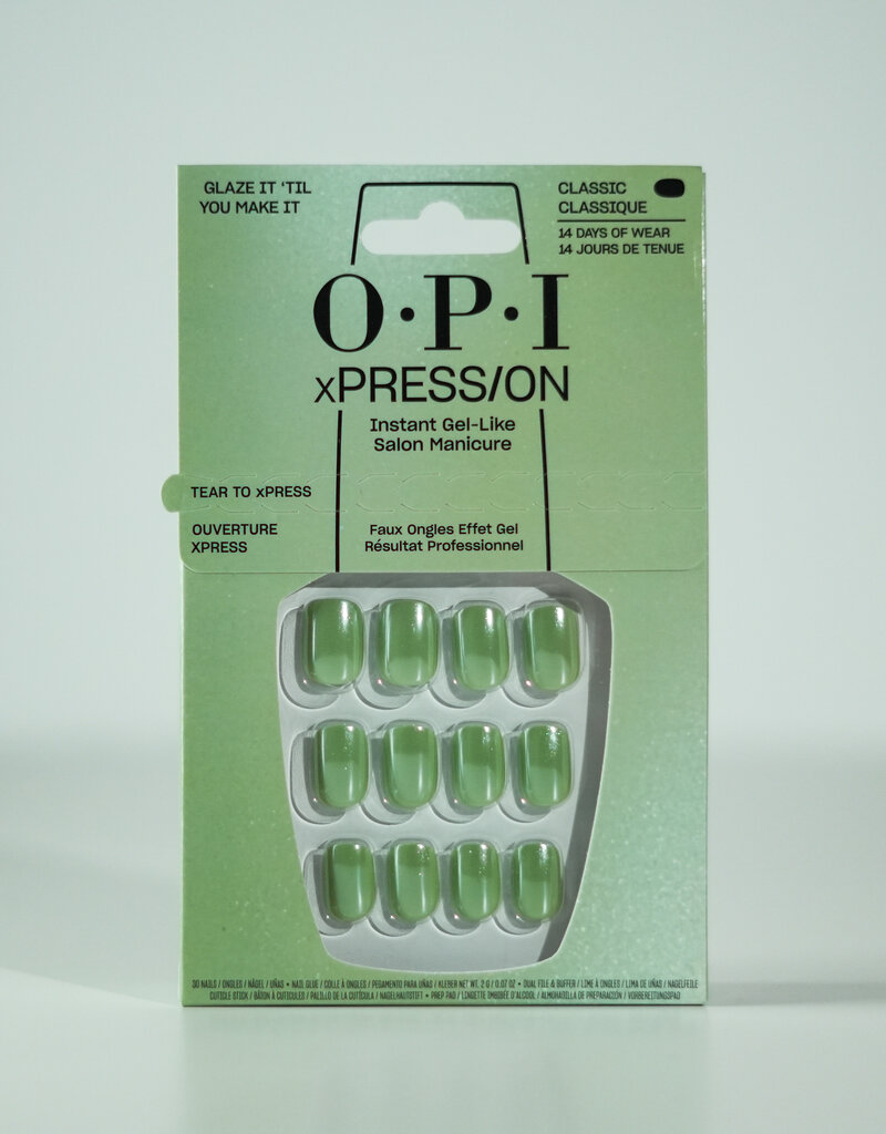 OPI OPI xPression - Glaze It 'Til You Make It- Glue/File/Pusher