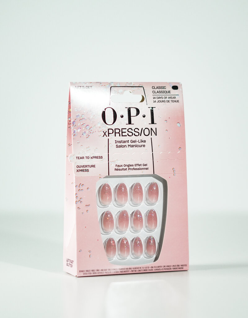 OPI OPI xPression - Let's Get Glitter- Glue/File/Pusher
