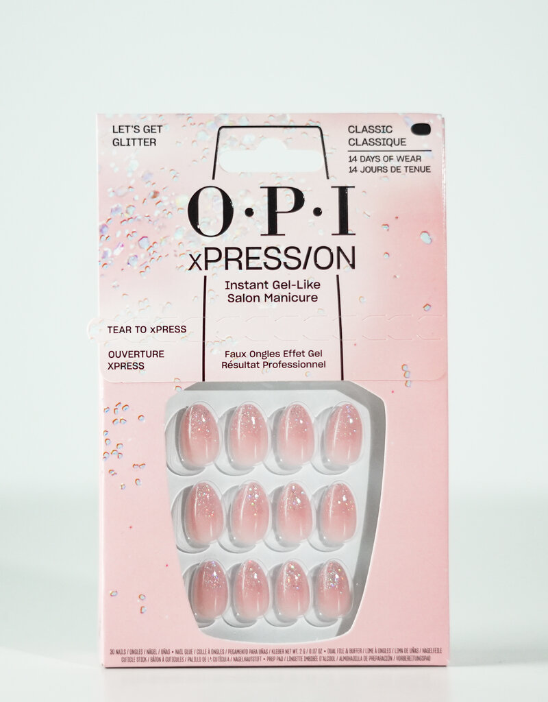 OPI OPI xPression - Let's Get Glitter- Glue/File/Pusher