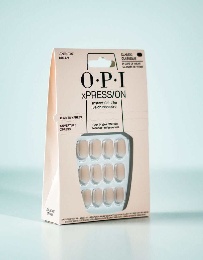 OPI OPI xPression - Linen The Dream- Glue/File/Pusher