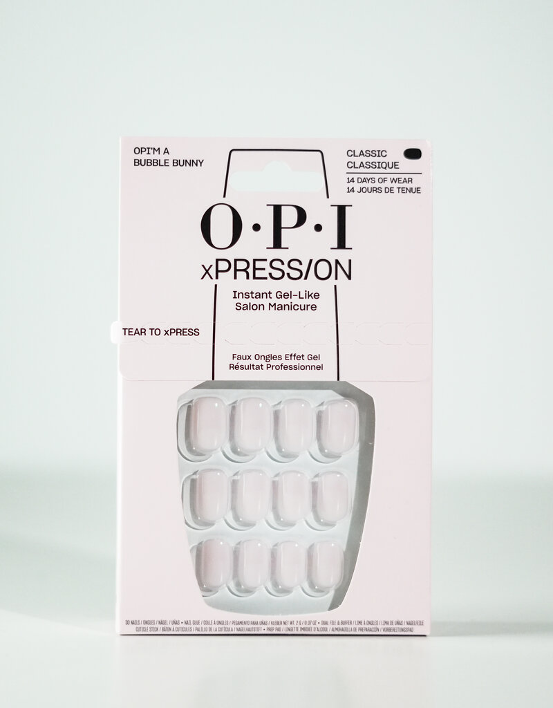 OPI OPI xPression - OPI'M Bubble Bunny- Glue/File/Pusher