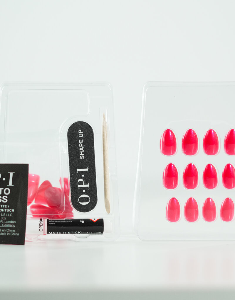 OPI OPI xPression - Pompeii Pink- Glue/File/Pusher