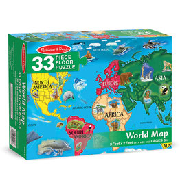 World Map 33 pc