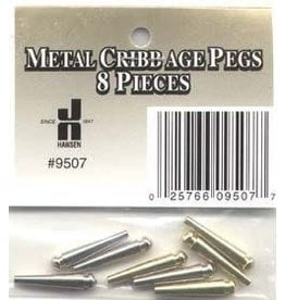 Cribbage Metal Pegs (8 per Bag)