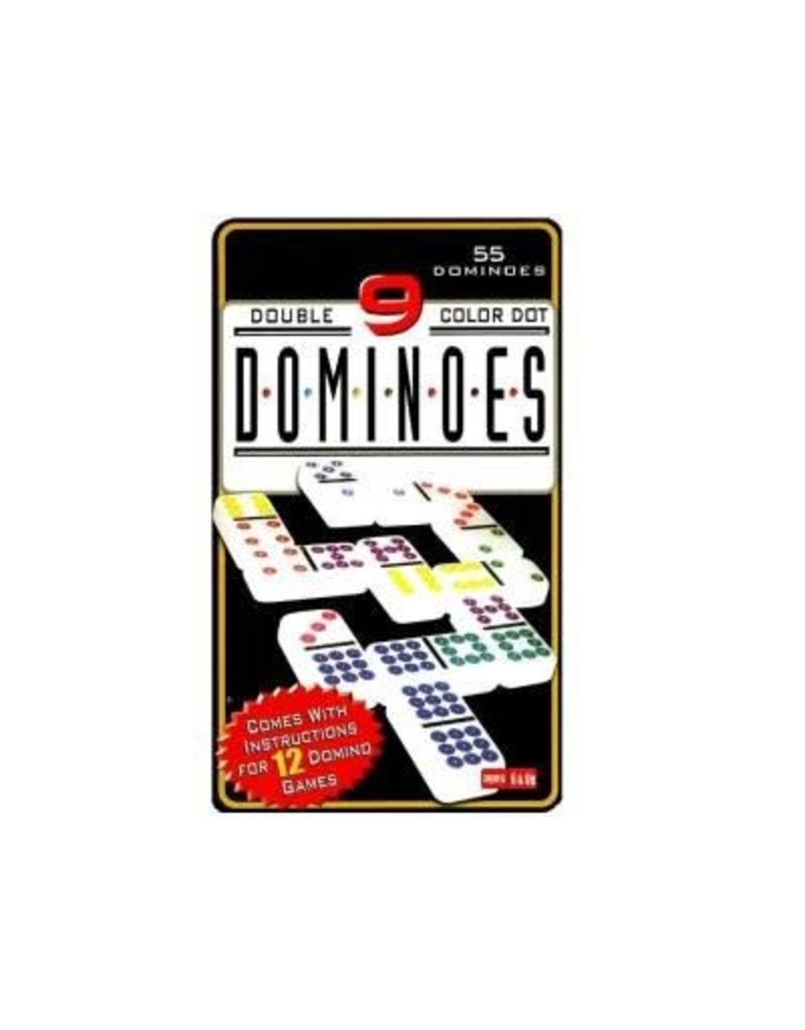 Double 9 Dominoes (in tin)