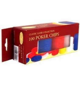 Poker Chips -100 plastic chips