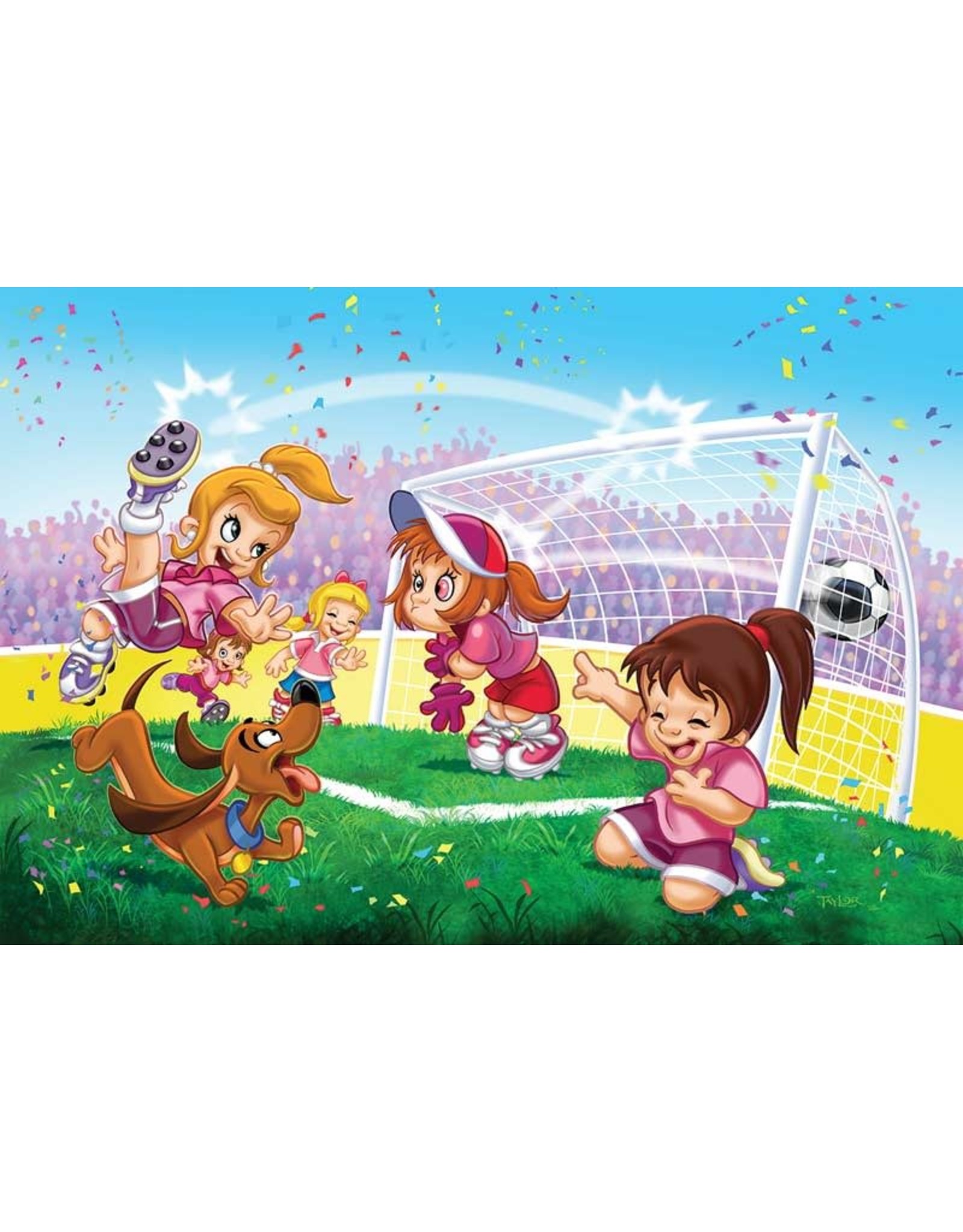 Soccer - Go Girls Go! 100 pc