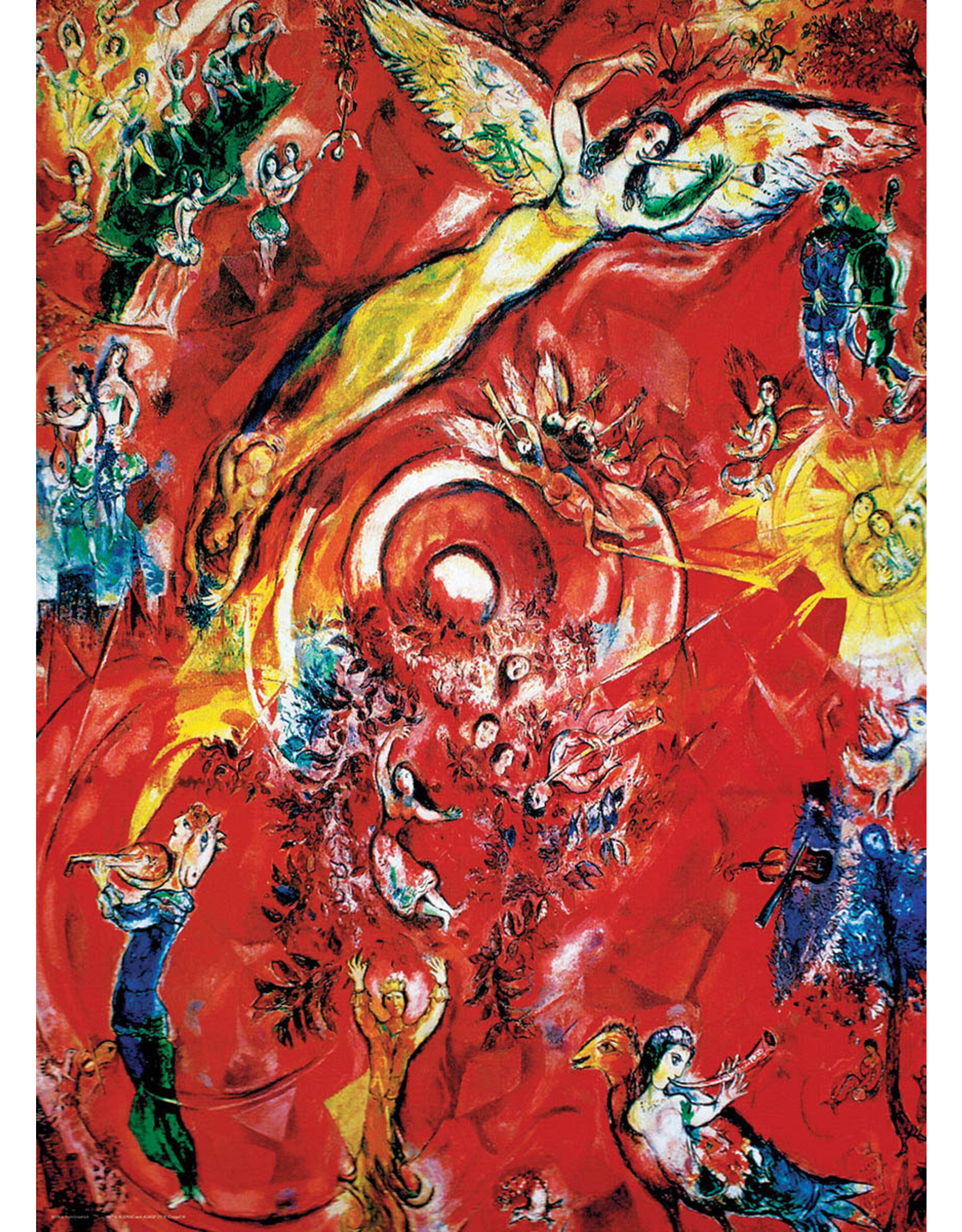 The Triumph of Music by Marc Chagall 1000 pc