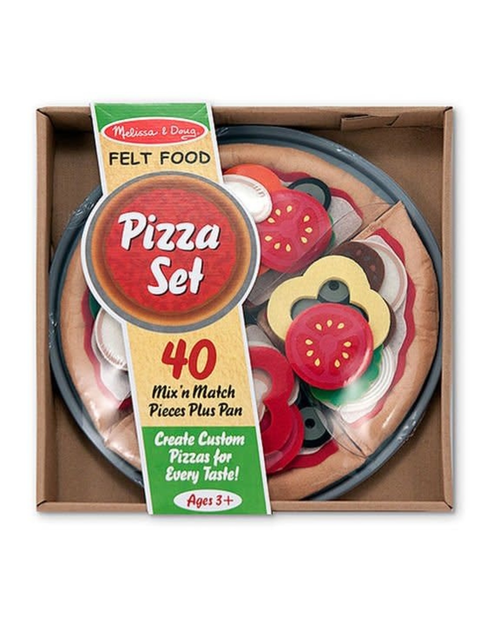 Felt Food Pizza Set