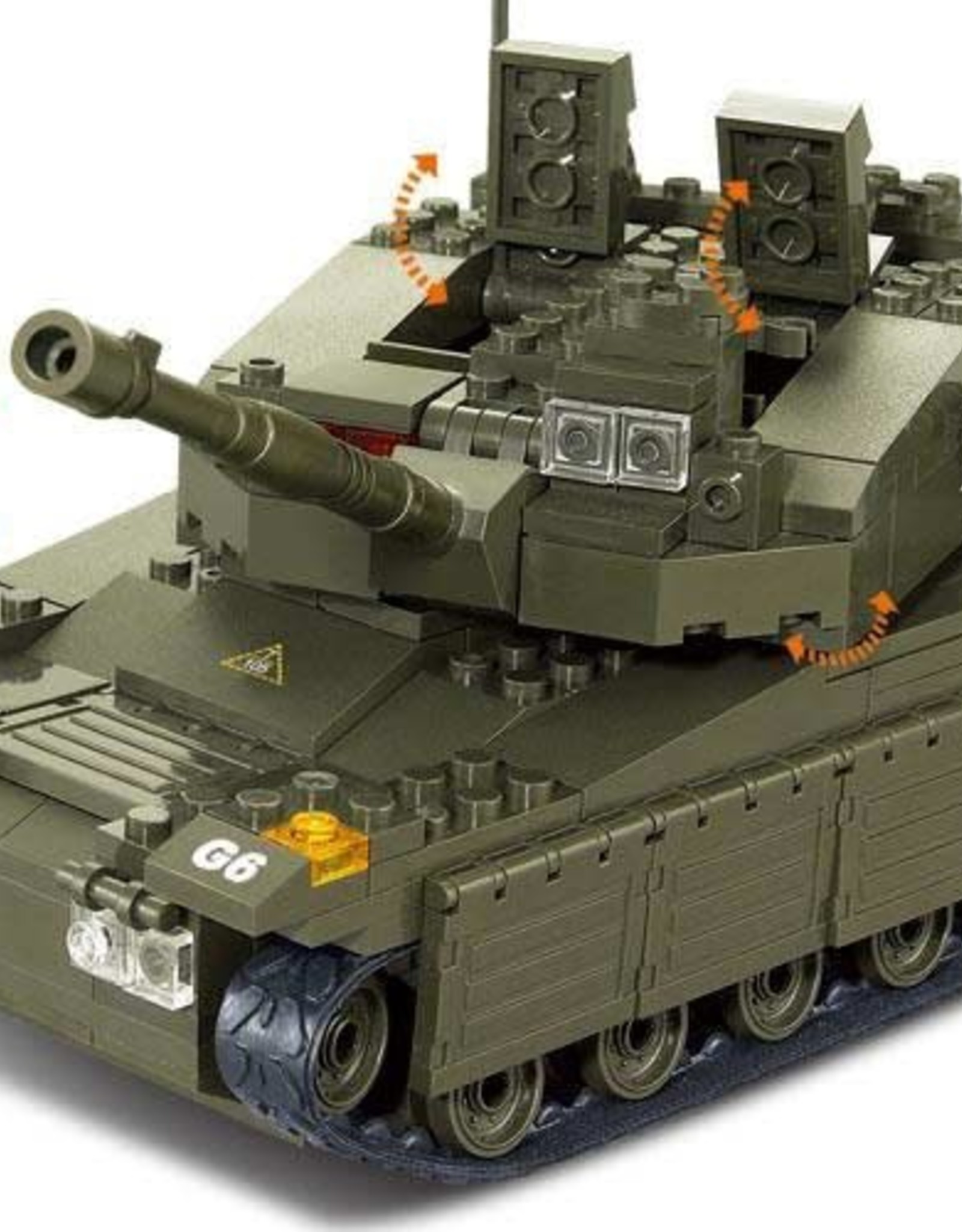 large toy tank
