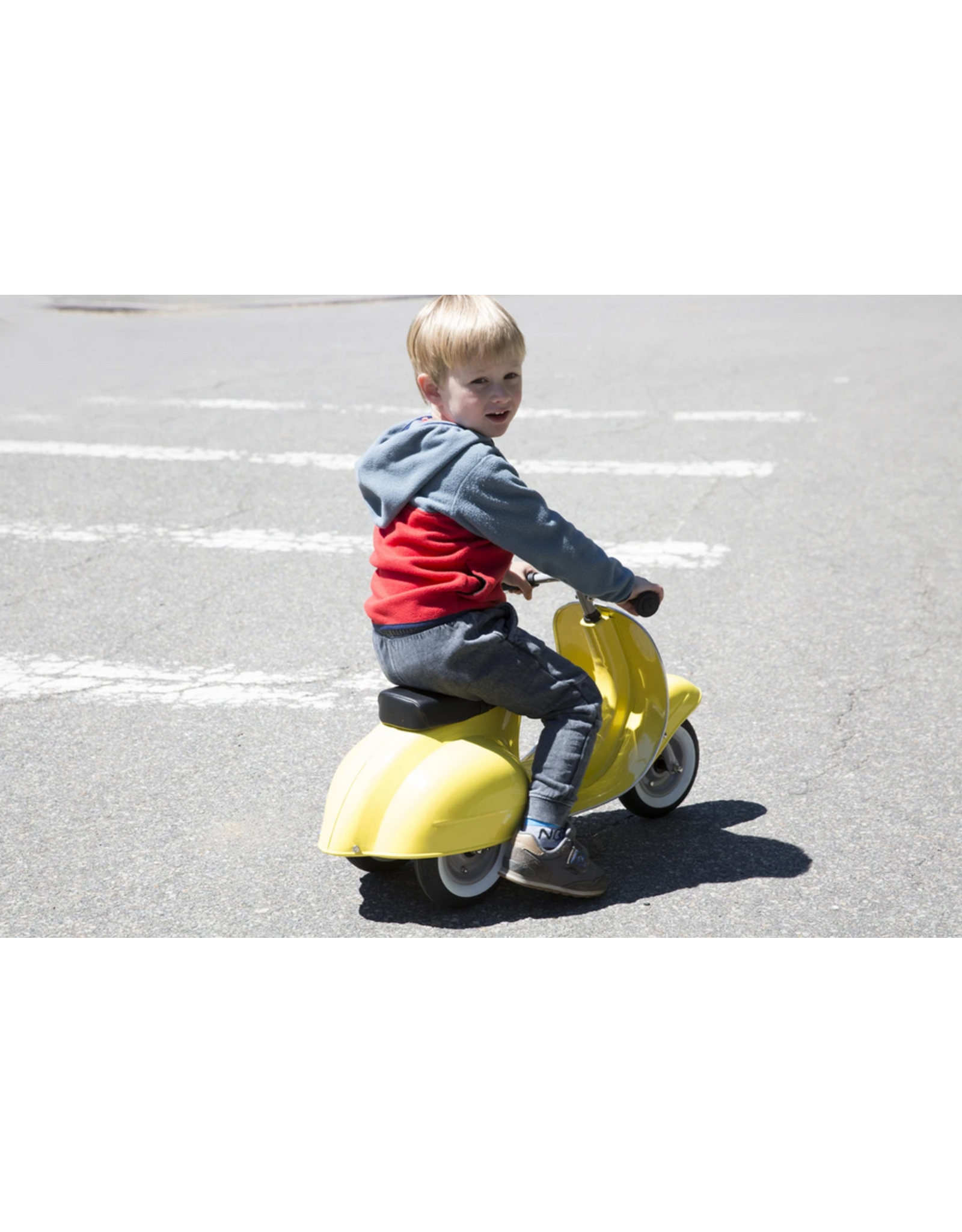 Primo Ride On Toy Yellow scooter