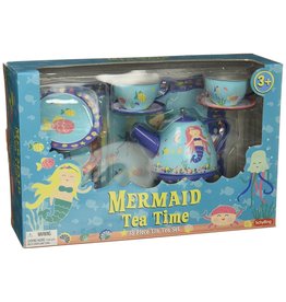 Mermaid Tin Tea Set