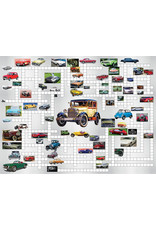 Classic Cars: 2 Classic Puzzles in 1 500 pc