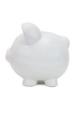 White Piggy Bank
