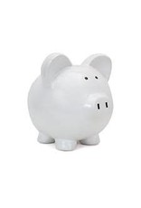 White Piggy Bank