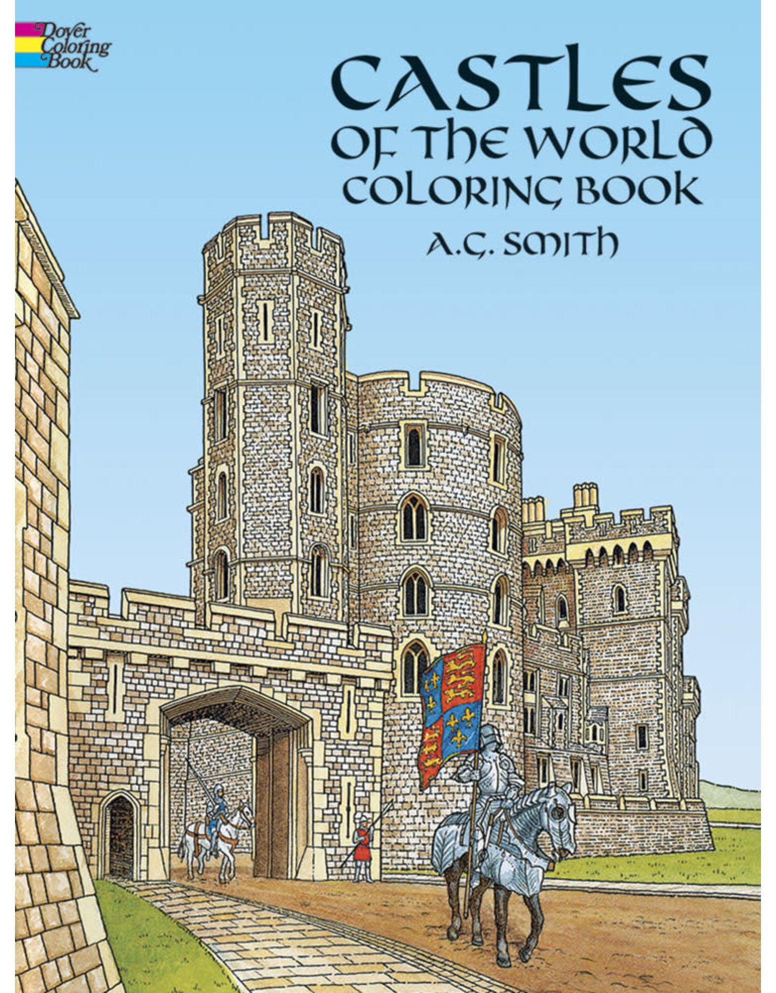 Castles of the World Coloring Book - A.C. Smith