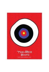 Tie Dye Bow, 2 Arrows and Small Bullseye