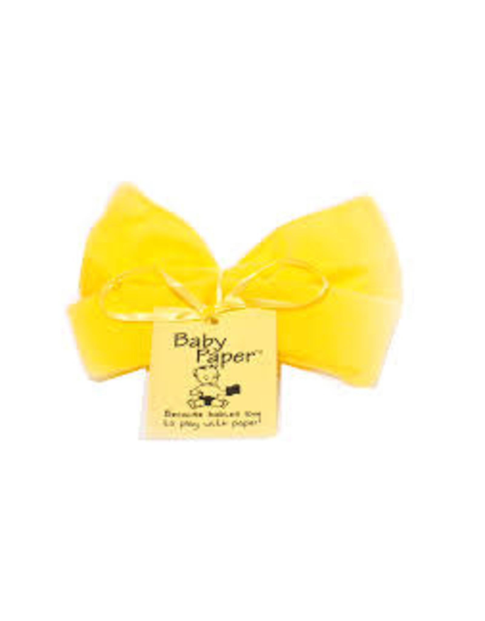 Baby Paper Solid Yellow