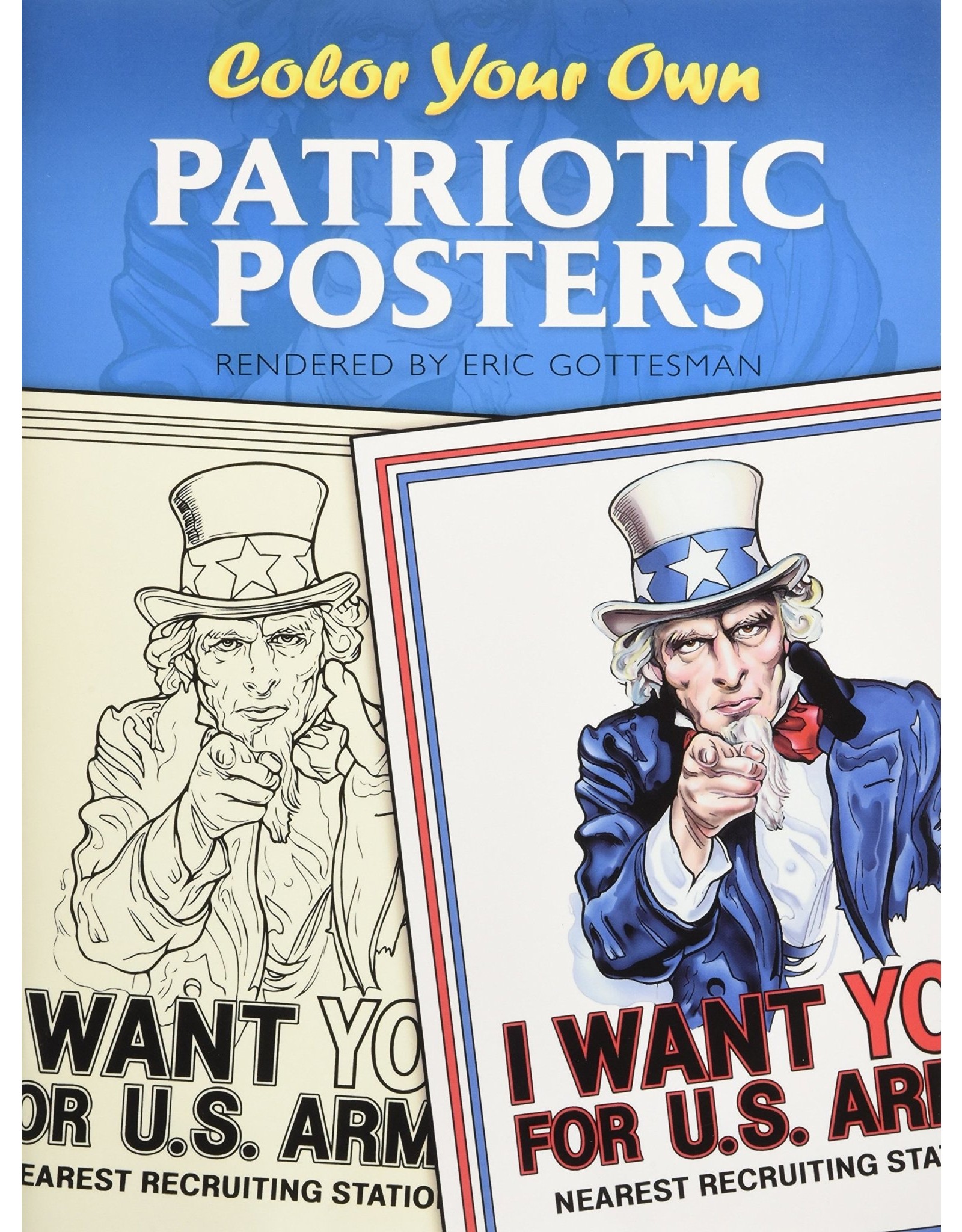 Color Your Own Patriotic Posters - Eric Gottesman