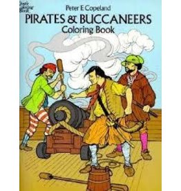 Pirates and Buccaneers Coloring Book - Peter F. Copeland