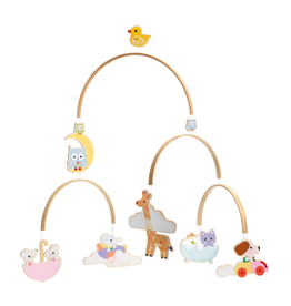 Baby Animal Wooden Mobile