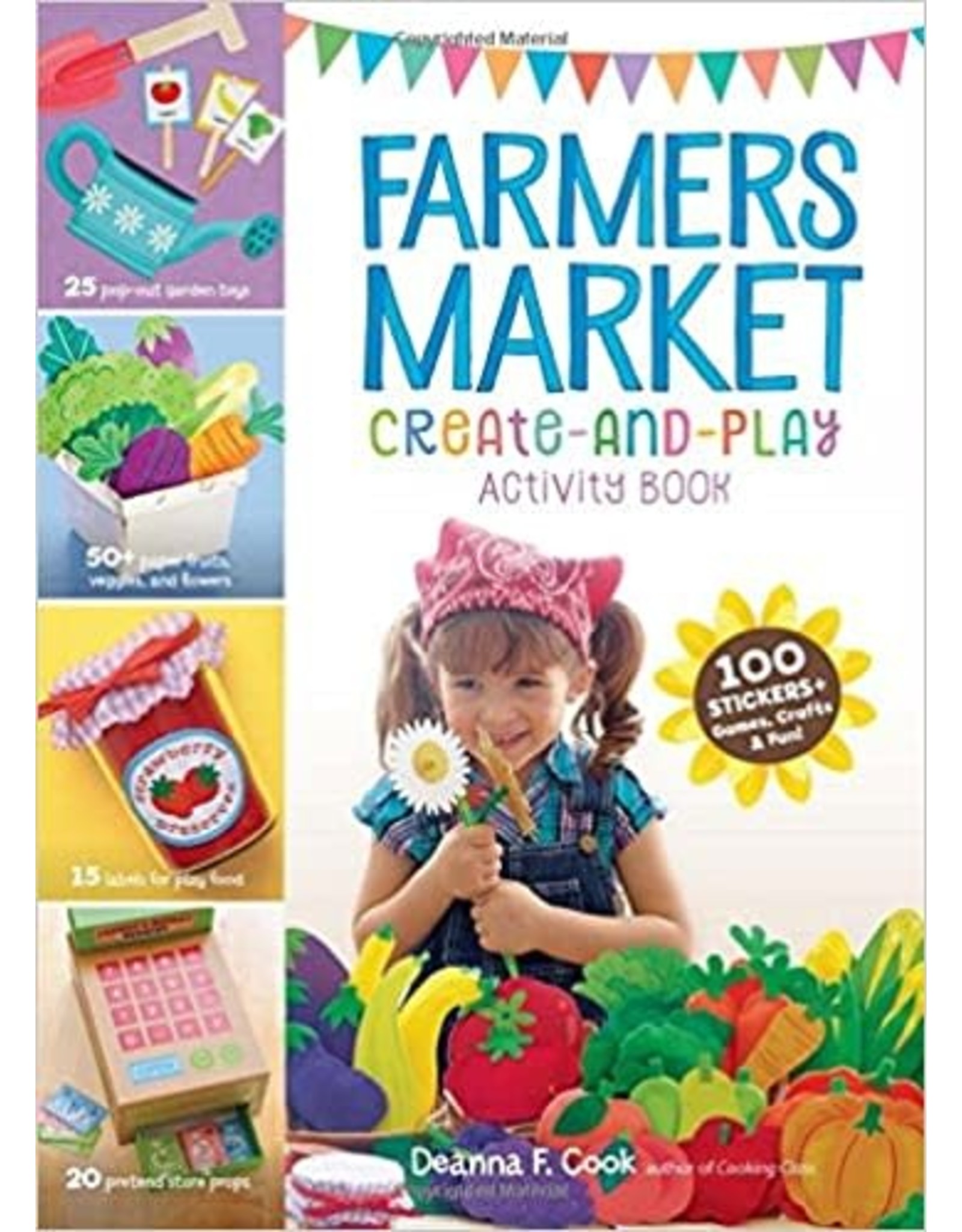 Farmers Market Create-and-Play Activity Book - Deanna F. Cook