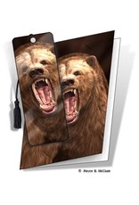 Grizzley Card and 3D Bookmark