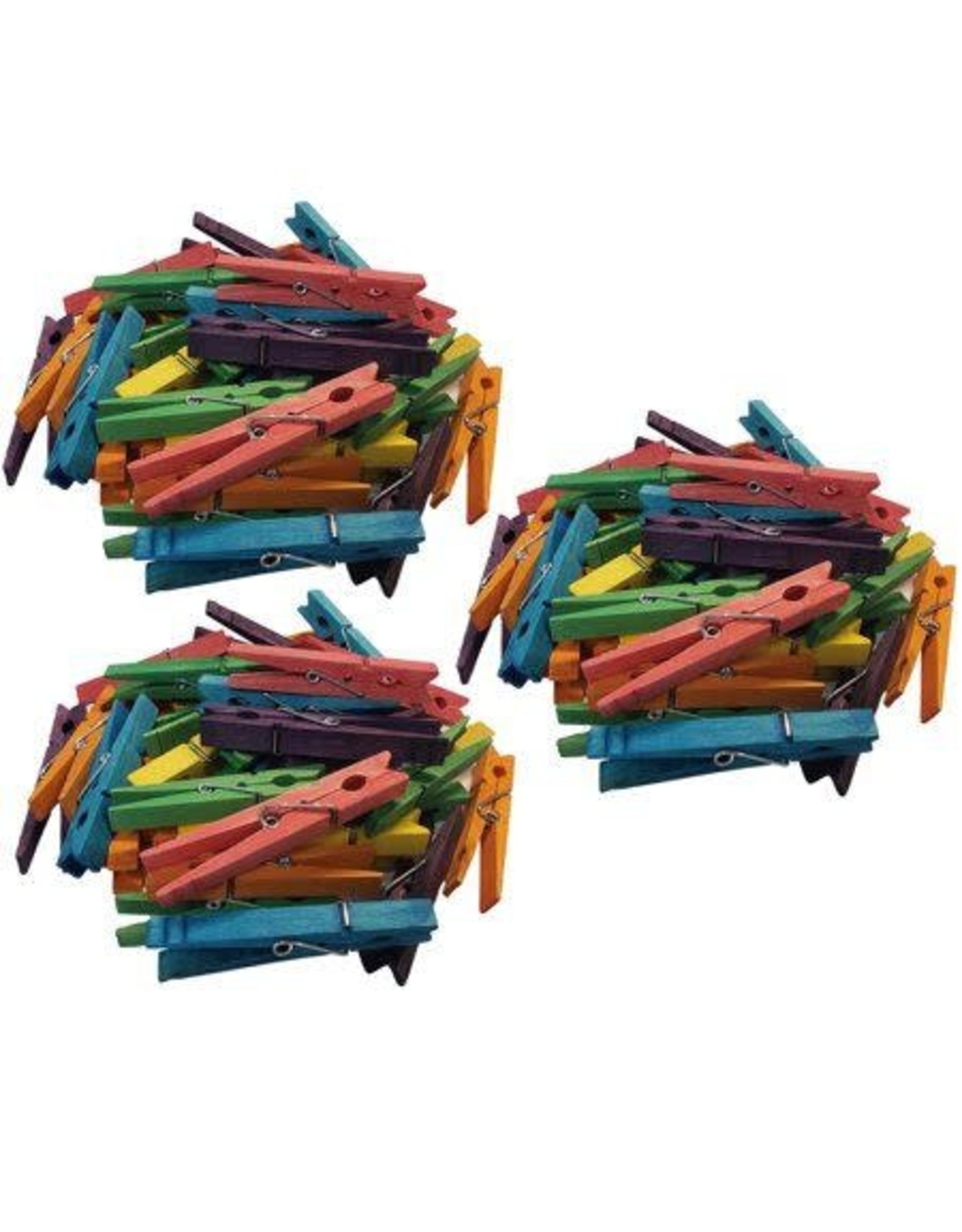 STEM Basics Multicolor Clothespins 50pcs