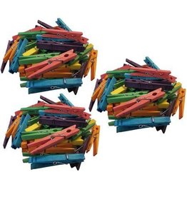 STEM Basics Multicolor Clothespins 50pcs