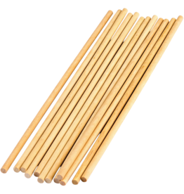 1/4 inch Wood Dowels 12 Pieces
