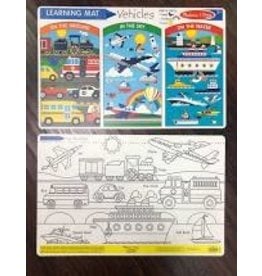 Vehicles Learning Mat