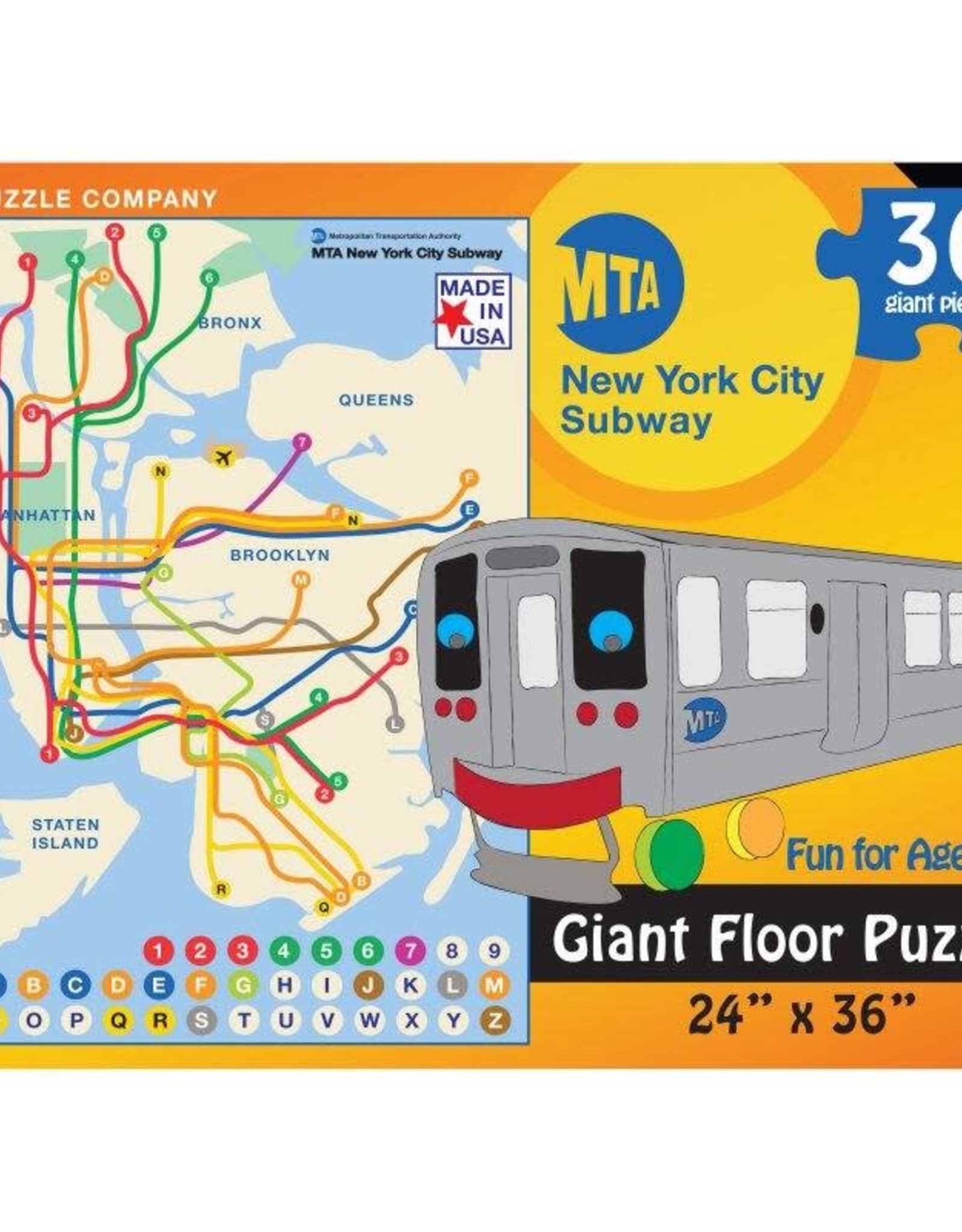 Magnetic Puzzle New York Subway Magnetic Puzzle New York Subway