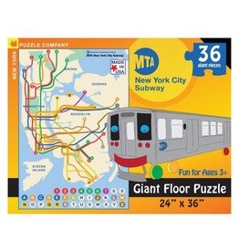 New York Subway Map Kids 36 pc