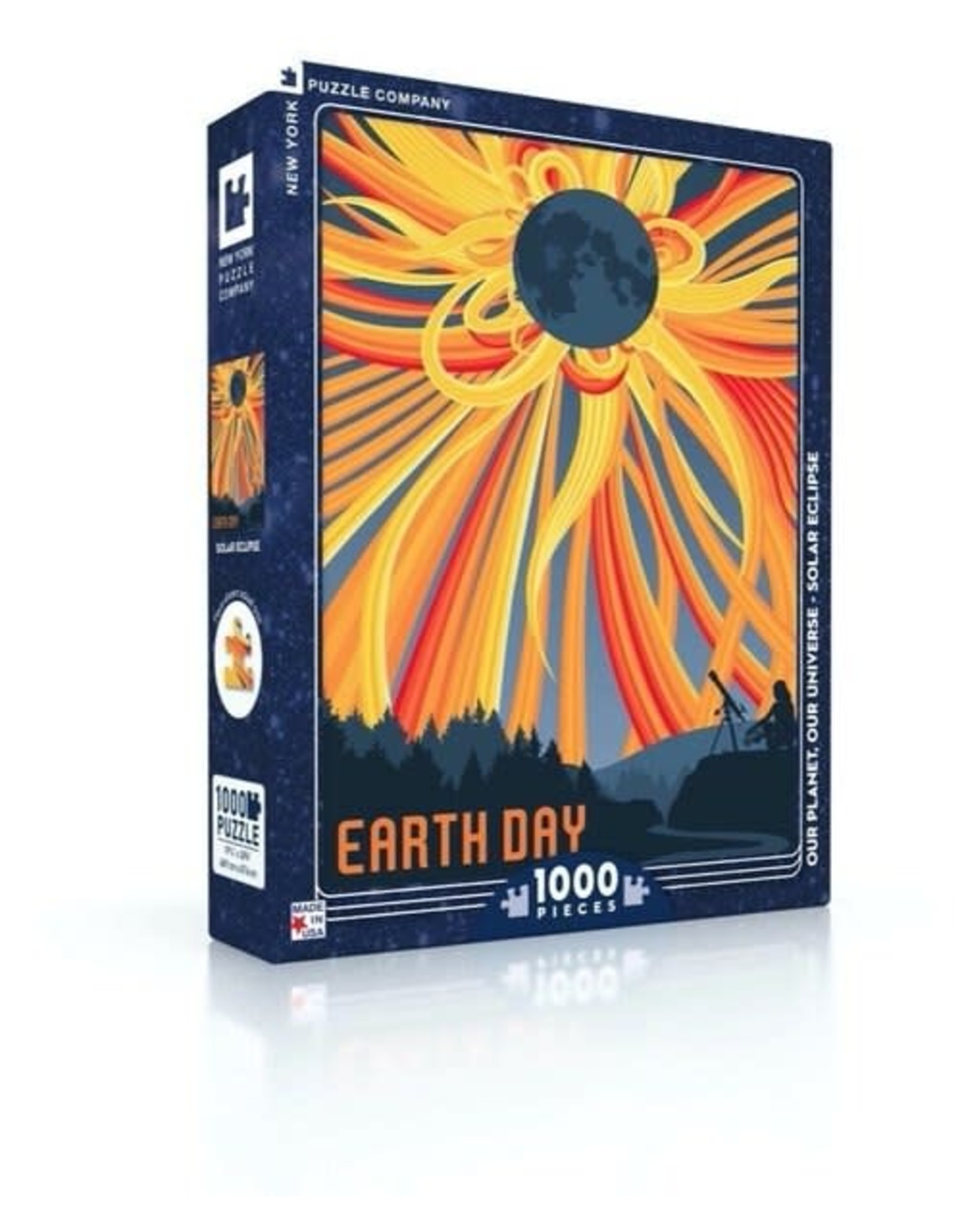 Earth Day Solar Eclipse 1000 pc
