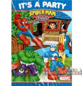 Birthday Invitations Spider-man and Friends