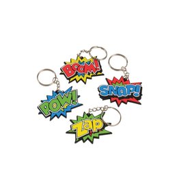 Superhero Keychain