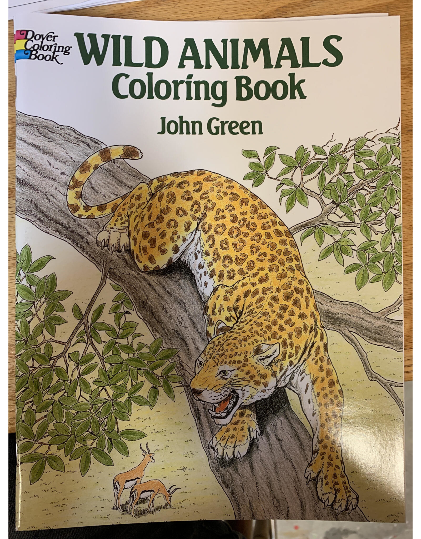 Wild Animals Coloring Book - John Green