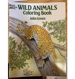 Wild Animals Coloring Book - John Green