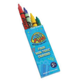 Four Pack Mini Crayons