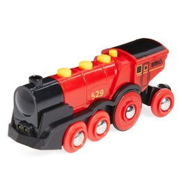 Brio Mighty Red Action Locomotive