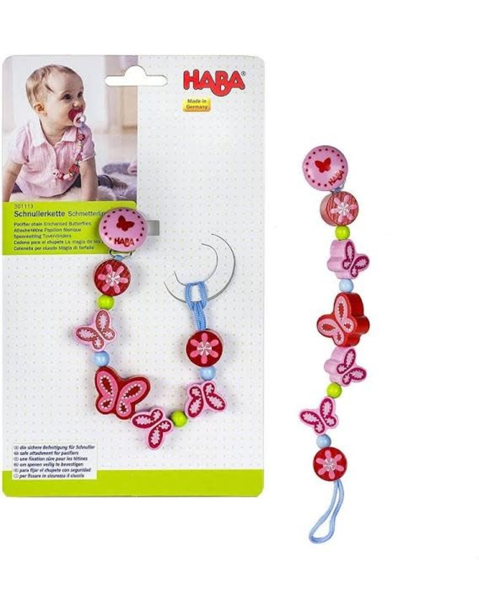 Enchanted Butterfly Pacifier Chain