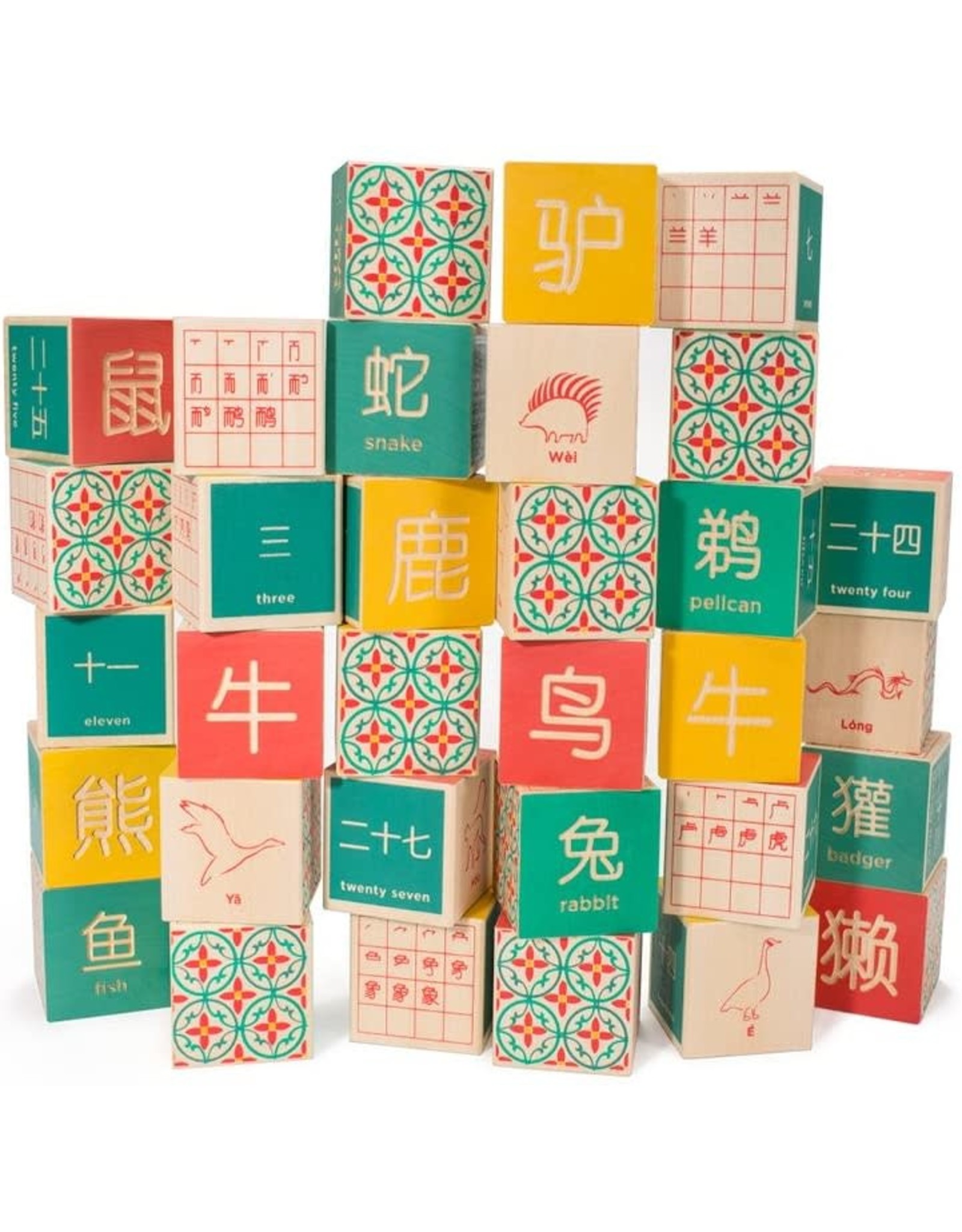 Chinese Alphabet Blocks