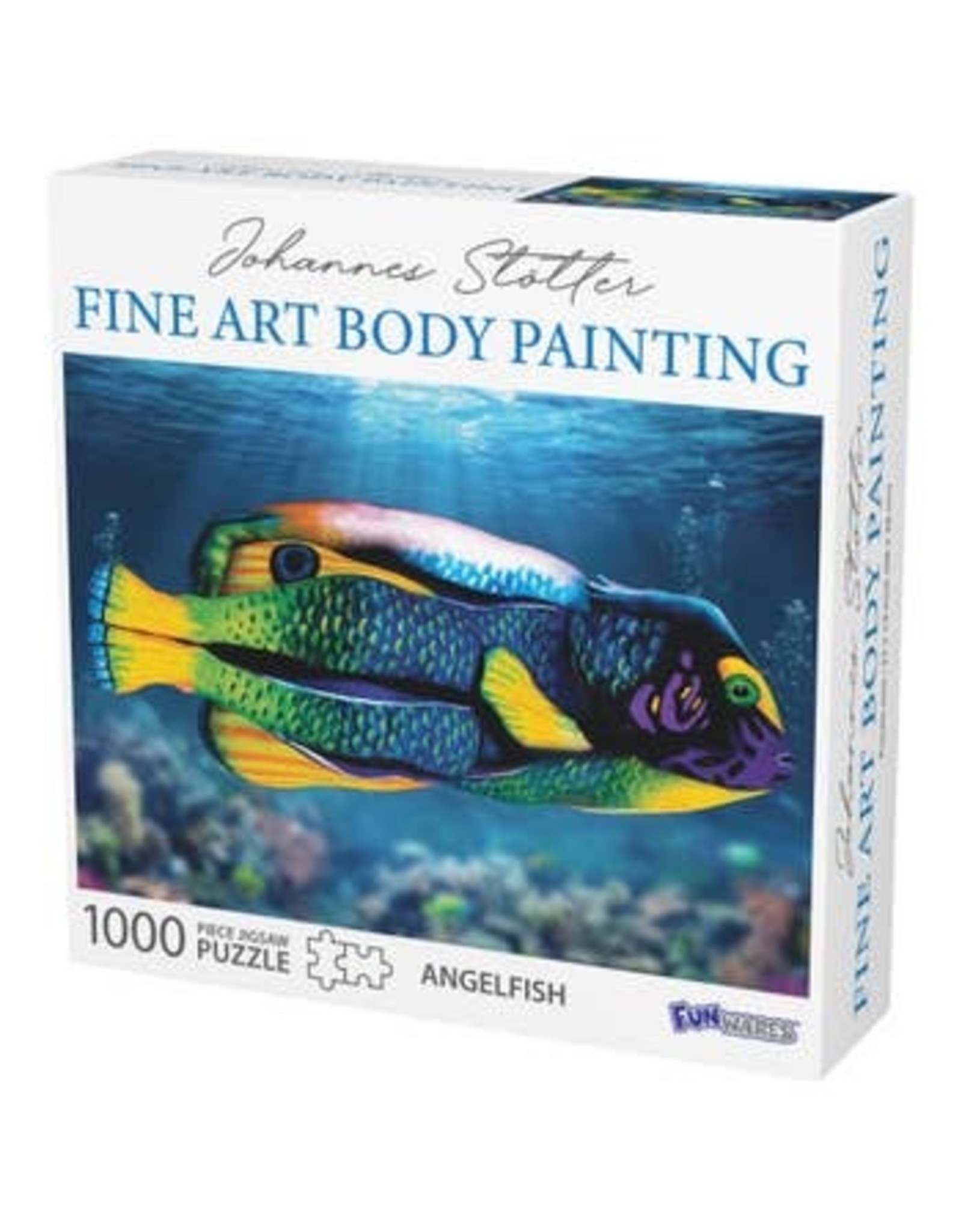 Johannes Stotter Angel Fish Body Art 1000 pc